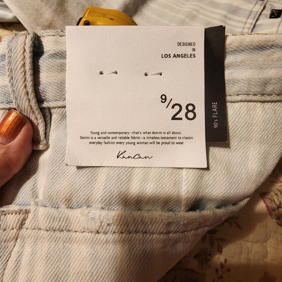 Kancan high waist flare trouser jean 28x34 - Picture 7 of 9